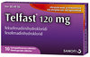 TELFAST 120 mg 10 eller 30 tabletter