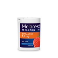 Melarest Extra Vahva jordgubb 1,9 mg 60 tabl.